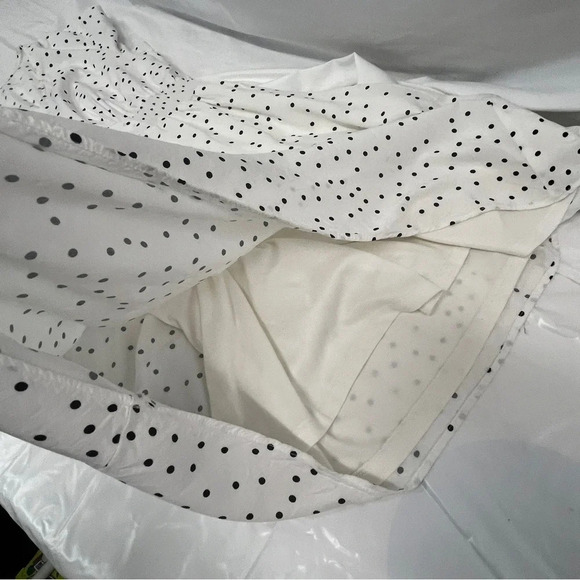 Impress white polka dotted dresssize large - Picture 7 of 14